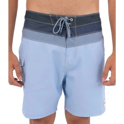 Hurley Бански гащета Hurley Phantom Naturals Pieced 18´´ swimming shorts - Blue (Spring Breeze)