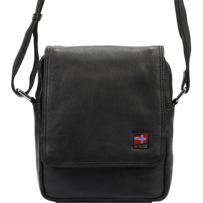 Nordee pánské Crossbody MSD-02 GM03 NAPPA černá
