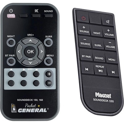 GENERAL MAGNAT Sounddeck 150 - дистанционно управление дубликат (Sounddeck 150)