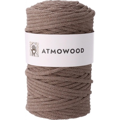 Atmowood příze 5 mm - kávová
