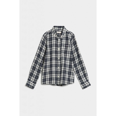Gant Košile Reg. Check Flanell Shirt modrá