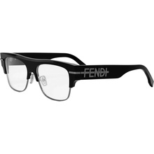 Fendi Fendigraphy Black Square Eyeglasses