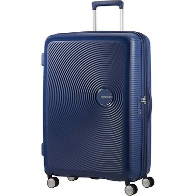 American Tourister Soundbox Spinner77/28 EXP Lavender fialová 97 l