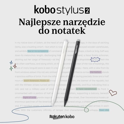 Kobo Stylus 2 biely N605-AC-WH-S-PN