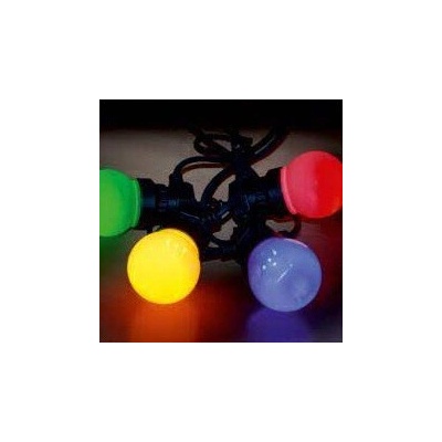 HOME LED svetelná reťaz s farebnými guľami LPL10M 10ks 5m