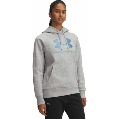 Under Armour UA Rival Flc Shimmer Hdy-GRY