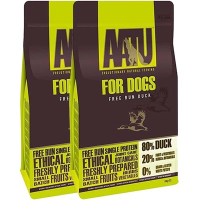 AATU Dog 80/20 Duck 2 x 5 kg