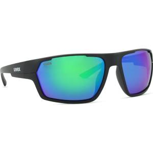 uvex Uvex Sportstyle 233P Black Matt/Mir. Green S5320972270 Слънчеви очила