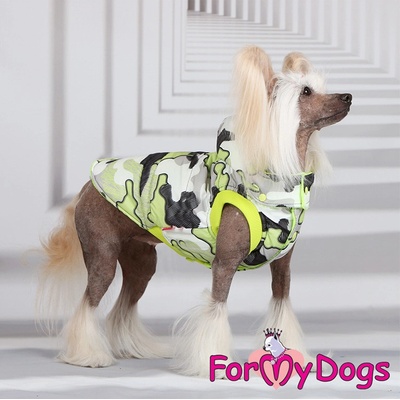 FOR MY DOGS Bunda NEON CAMOUFLAGE