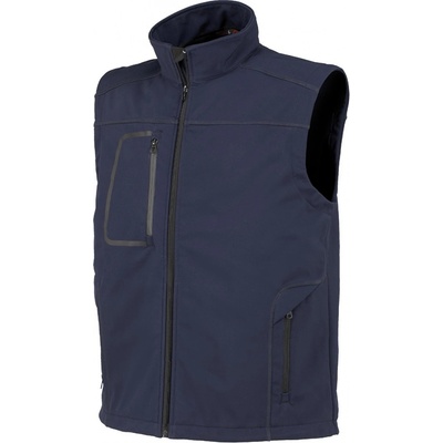 Industrial Starter Bali Softshell vesta modrá