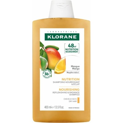 Klorane Šampon s mangem vyživující pro suché vlasy 400 ml