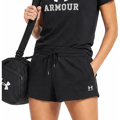 Under Armour dámske teplákové kraťasy -UA Sport Terry Short 2026 čierna
