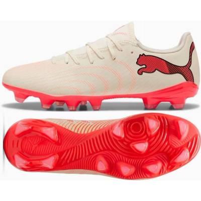 Puma FUTURE 9 PLAY FG/AG Béžová Červená