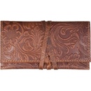 Angelo kožené pouzdro na tabák hnědé