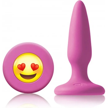 Image 1 of NS Novelties Mojis Plug #ILY Pink