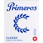 Primeros Classy - класически презервативи (3 бр. )