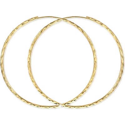 Gemmax Jewelry zlaté Kruhy diamantový brus žluté zlato GLEYN556358