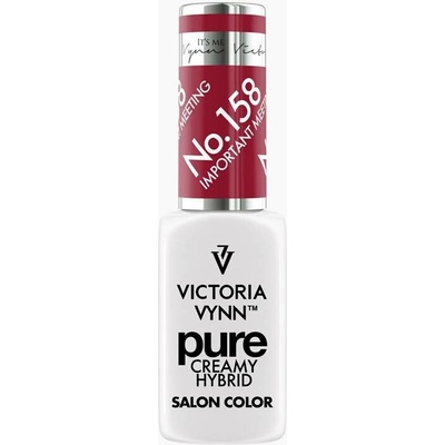 VICTORIA VYNN Hybridní gel lak PURE CREAMY HYBRID 158 Important Meeting 8 ml