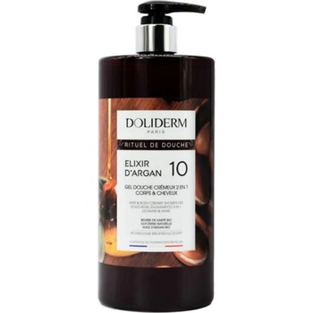 Doliderm Душ гел 2 в 1 Elixir d'Argan 10, 1000 ml