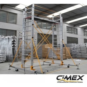 CIMEX Алуминиева стълбова кула cimex alumin2/ 6м (alumin2)