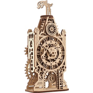 UGears Механичен 3D модел UGears Мини часовникова кула