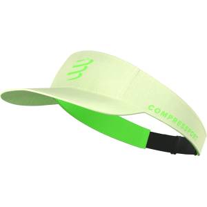 Compressport Шапка с козирка Compressport Ultralight Visor Sunvisor - Lime Cream / Neon Green - размер One Size (904-5606-0711)