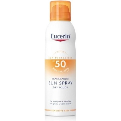 Eucerin Sun transparentný sprej SPF50+ sensitive skin 200 ml