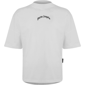 Palm angels Тениска PALM ANGELS Gothic Oversized T-Shirt - White