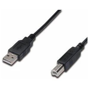 ASSMANN USB 2.0 connection cable, type A - B M/M, 1.8m, USB 2.0 conform, bl e A - B M/M, 1.8m, USB 2.0 co form, bl