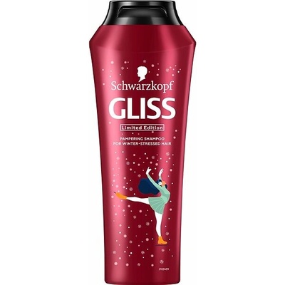 Schwarzkopf Gliss Winter Repair jemný šampón pre starostlivosť 250 ml