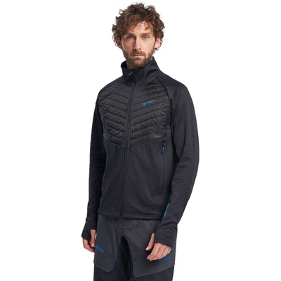 Tenson Touring Midlayer tmavo sivá modrá