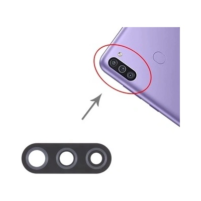 Sklíčko zadní kamery Samsung M115 Galaxy M11 black