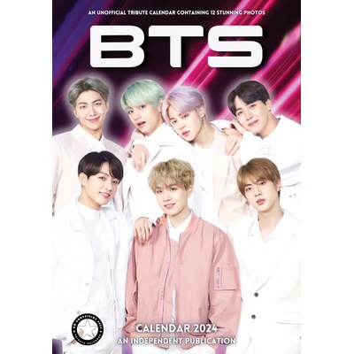 CurePink Nástěnný BTS A3 29,7 x 42 cm [DRM-006] 2024