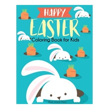 Happy Easter Coloring Book for Kids