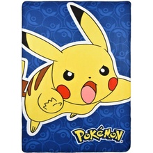 SunCity Fleecová deka Pokémon Pikachu
