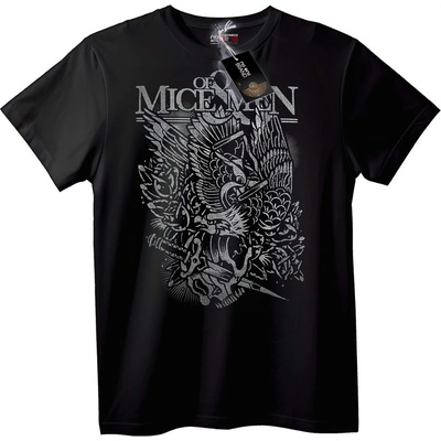 NOONEBRAND Тениска Of Mice & Men Орел - 2XL, Black
