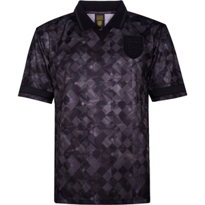 Score Draw Score Draw England Blackout Shirt 1990 - Black