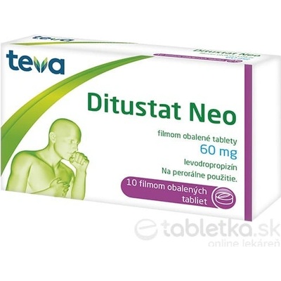 Ditustat Neo filmom obalené tablety tbl.flm. 10 x 60 mg