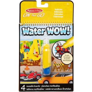 Melissa & Doug Книжка за оцветяване Melissa & Doug - Water Wow, асортимент (6074251) - baby