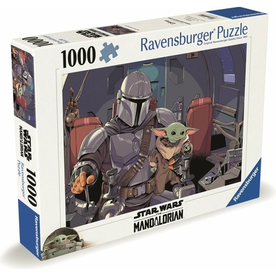 RAVENSBURGER Star Wars The Mandalorian 1000 dielov