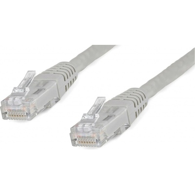 C-Tech CB-PP5-20 patch, Cat5e, UTP, 20m, šedý – Zboží Živě