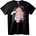 NOONEBRAND Тениска Kawaii аниме момиче с плюшена мечка - 6XL, White