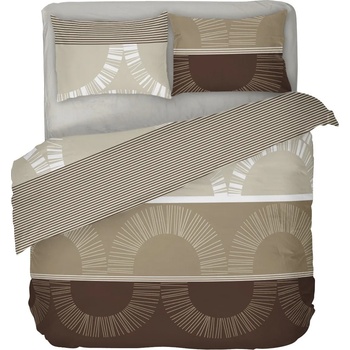 Image 1 of Dilios Двоен спален комплект МОКАЧИНО с един плик 100% памук