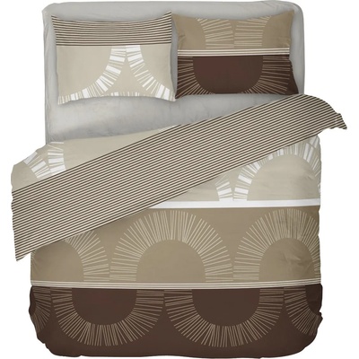 Dilios Двоен спален комплект МОКАЧИНО с един плик 100% памук