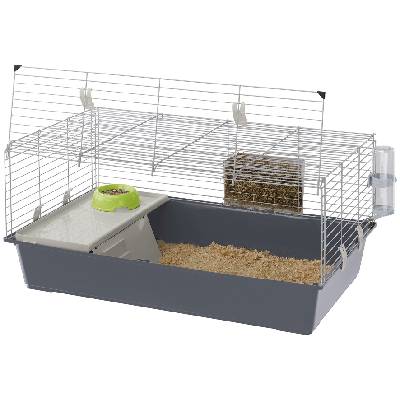 FERPLAST Klec RABBIT 100 s výbavou 95x57x46cm králík