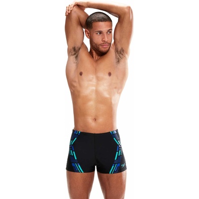 Speedo Бански mens tech print aquashort