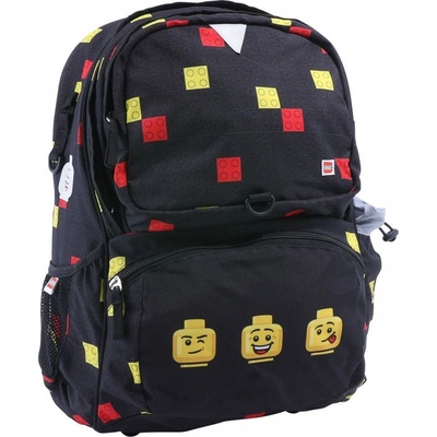 LEGO® batoh Faces Black Freshmen