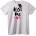 NOONEBRAND Тениска Целуни ме Сърце - 2XL, Black
