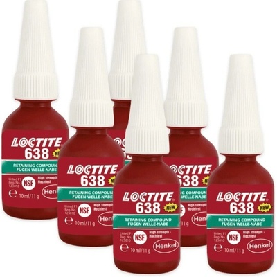 Loctite 638 upevňovanie 10 ml 6 ks