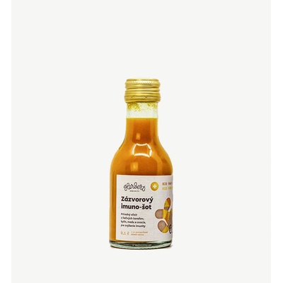 HERBERT Zázvorový Imuno-šot Rakytník & Kurkuma 100 ml